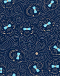 Floral Swirls And Petals Pattern Rug