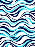 Flowing Waves Patterned Rug
