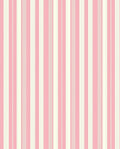 Classic Pink Cream Stripe Pattern Rug