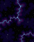 Cosmic Nebula With Starry Sky Design Rug