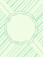 Mint Green Diagonal Stripe Organic Rug