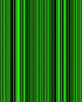 Bold Black Neon Green Lines Rug
