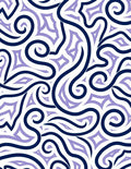 Bold Swirls Graphic Pattern Rug