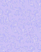 White Floral Vine Pattern Rug