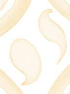 Soft Yellow Abstract Brush Strokes Rug