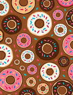 Donut Sprinkle Delight Pattern Rug