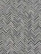Bold Black White Zigzag Pattern Design Rug