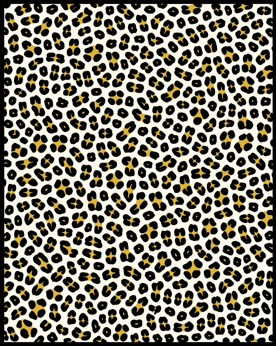 Animal Print Leopard Spots Rug