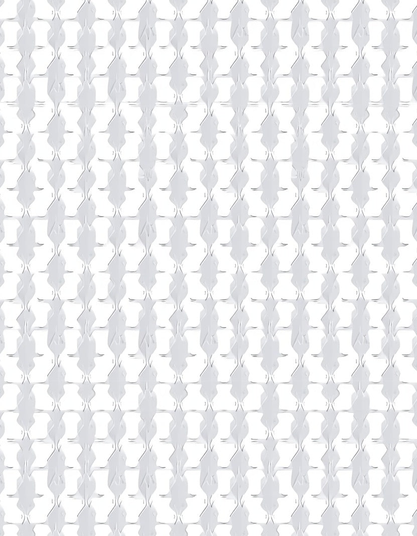 Monochromatic Geometric Pattern Rug