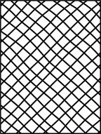 Diamond Intersecting Line Pattern Rug