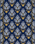 Art Deco Style Fan Pattern Rug