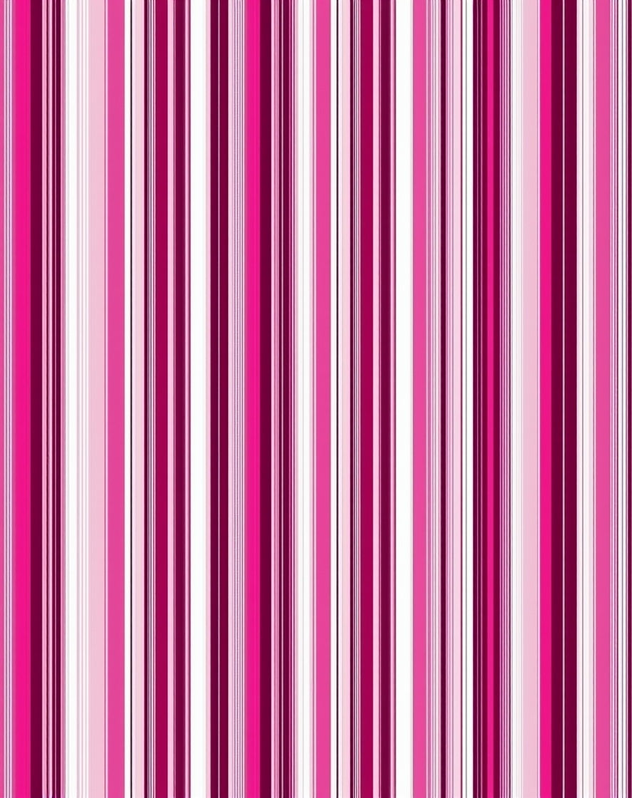 Pink Striped Modern Vertical Pattern Rug