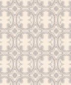Vintage Floral Oval Pattern Rug