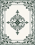 Classic Floral Scrollwork Design Rug