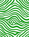 Bold Green Animal Print Pattern Rug