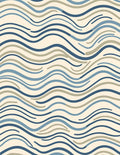 Waves Pattern Design Rug