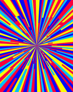 Vibrant Burst Pattern Rug