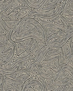 Abstract Flowing Line Pattern Rug