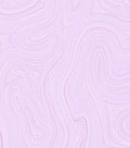 Abstract Swirls Pattern Lavender Rug