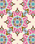 Vibrant Mandala Floral Pattern Design Rug