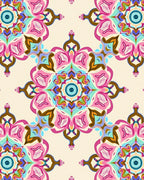 Vibrant Mandala Floral Pattern Design Rug