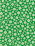 Whimsical White Daisy Meadow Rug