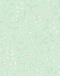 Delicate Leaf Branches All Over Design Rug