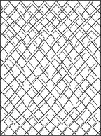 Geometric Lattice Abstract Pattern Rug