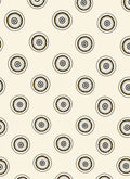 Concentric Circles Abstract Pattern Rug