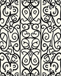Intricate Scrollwork Classic Pattern Design Rug