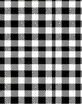 Black White Checkered Lines Rug