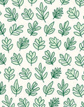 Green Leaf Pattern Design Rug