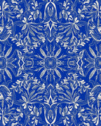 Intricate Floral Scrollwork Royal Pattern Rug