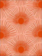 Radiant Starburst Patterned Rug