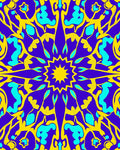 Bold Mandalas With Flowing Lines Rug