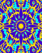 Bold Mandalas With Flowing Lines Rug