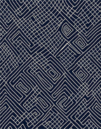 Abstract Maze Geometric Pattern Design Rug