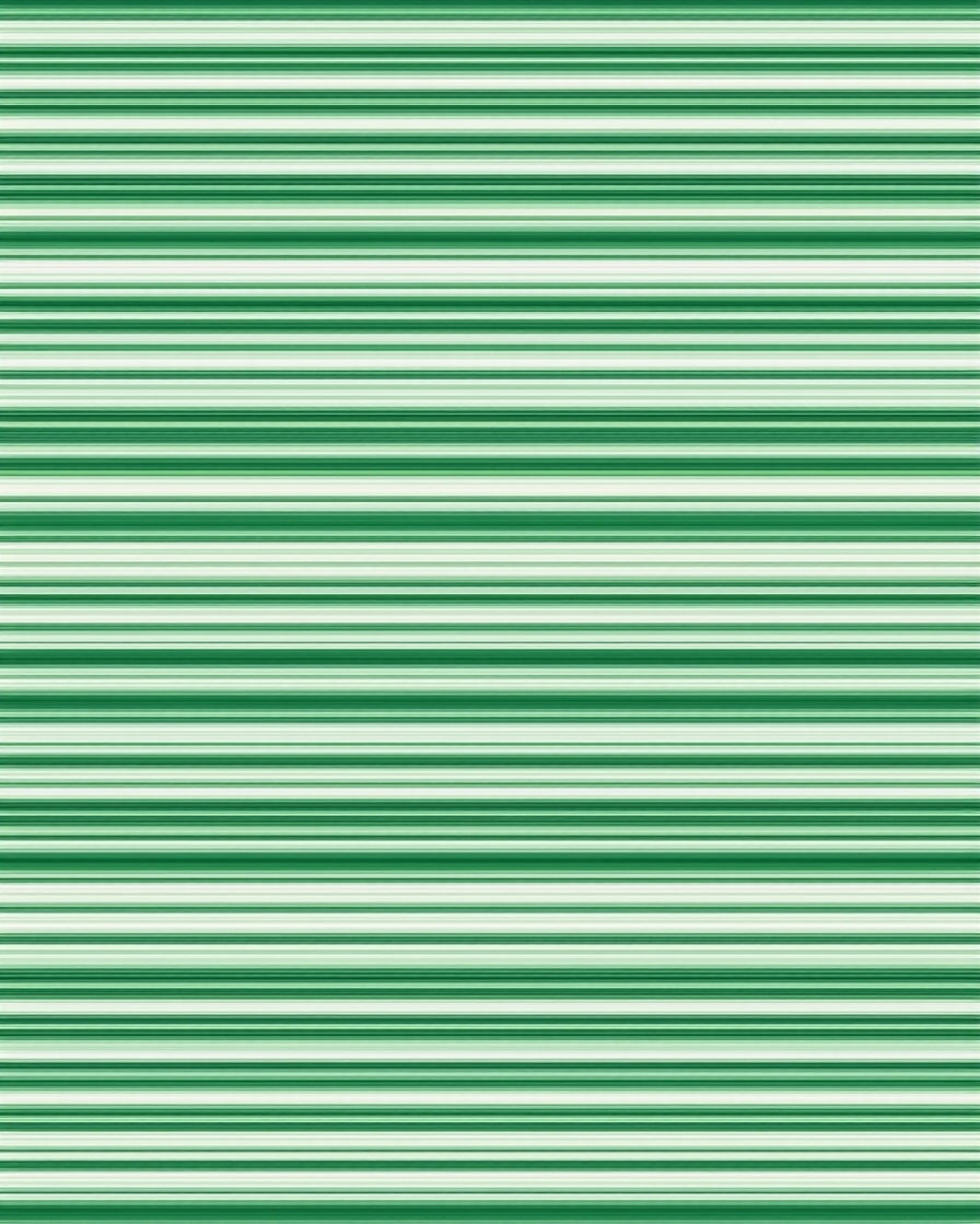 Modern Stripe Pattern Green Design Rug