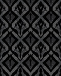 Dark Gothic Diamond Pattern Rug