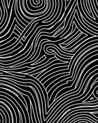 Abstract Swirls Pattern Rug
