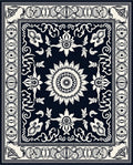 Classic Floral Medallion Design Rug