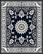 Classic Floral Medallion Design Rug