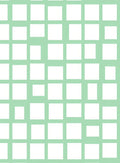 Mint Lattice Geometric Pattern Rug