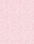Soft Pink Swirl Pattern Rug