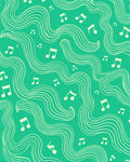 Melody Waves Pattern Design Rug