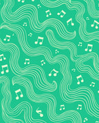 Melody Waves Pattern Design Rug