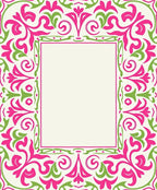 Elegant Floral Vines Leaf Pattern Rug