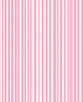 Pink White Vertical Lines Pattern Rug
