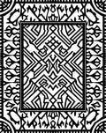 Bold Abstract Geometric Art Rug