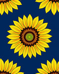 Vibrant Sunflower Pattern Rug